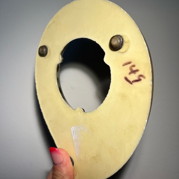 Vintage 1970’s Detroit Souvenir Trivet Lucite Pearl Abalone Trivet - Picture 6 of 10